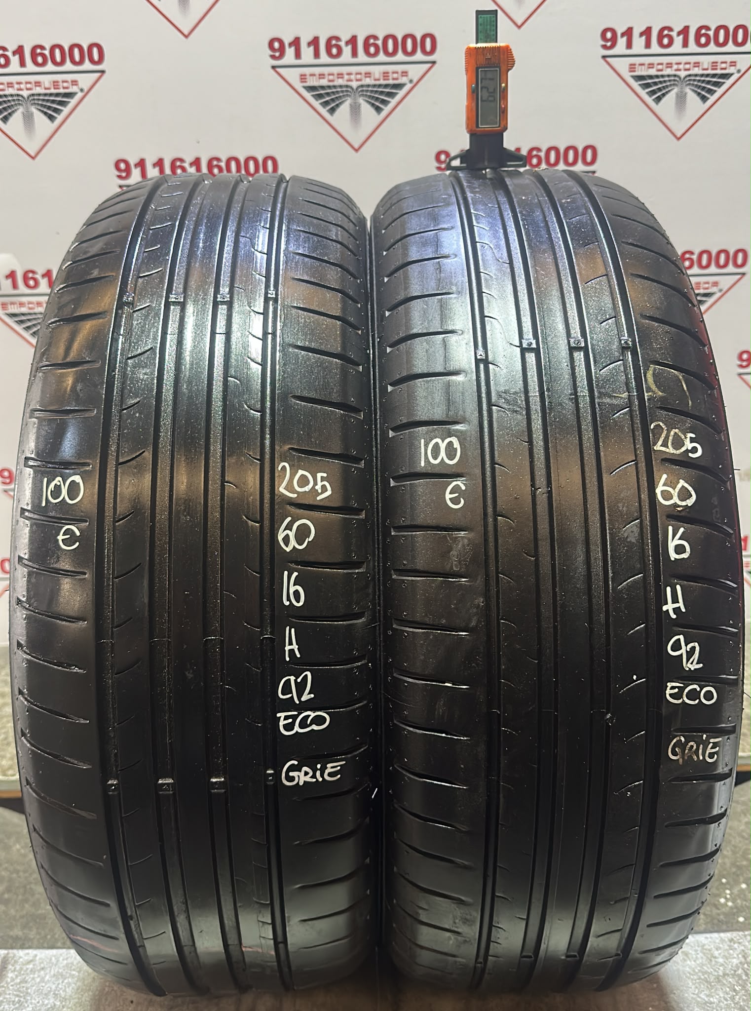 DUNLOP BLUERESPONSE USADO ECONOMICO  205/60 R16 92 H